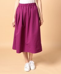 ＜d fashion＞ミディ丈ギャザースカート画像