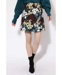 ＜d fashion＞レトロフラワースカート