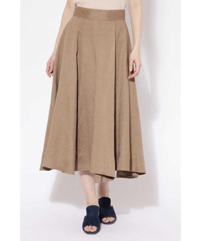 ＜d fashion＞フレアロングスカート