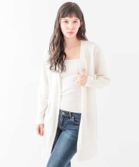 ＜d fashion＞【春まで使える】ロングニットカーディガン