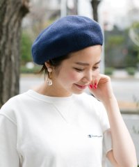 ＜d fashion＞コットンベレー帽