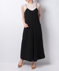 ＜d fashion＞【WAREHOUSE】インナーレースワイドサロペット画像