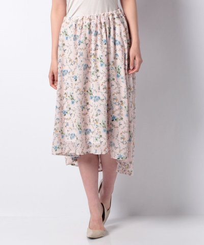 ＜d fashion＞【セットアップ対応商品】ボタニカルフィッシュスカート
