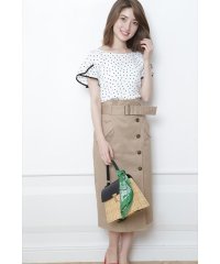 ＜d fashion＞トレンチタイトスカート画像