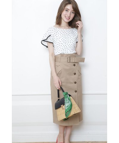 ＜d fashion＞トレンチタイトスカート