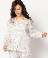 ＜d fashion＞SLEEPY JONES:パジャマシャツ LIBERTY画像