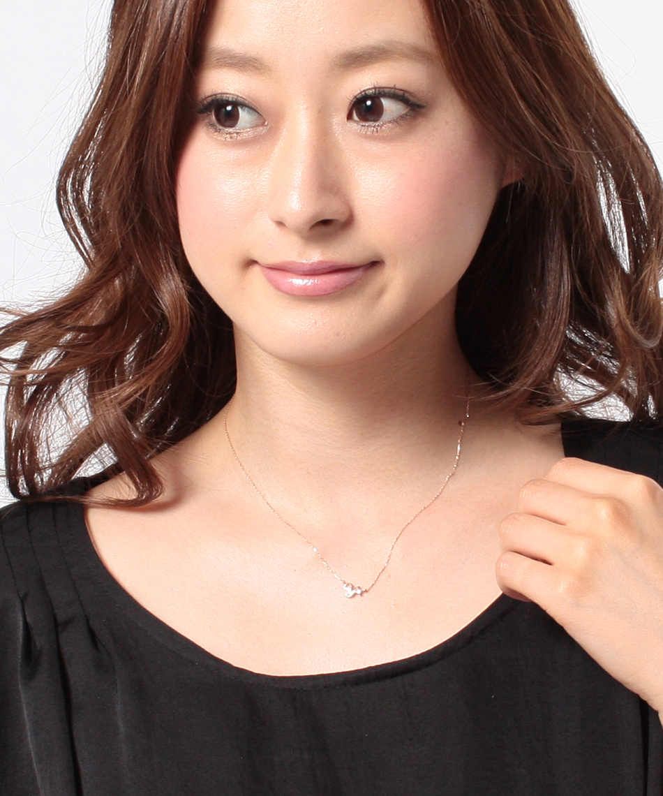 4℃ - 4°C k10 ダイヤ イニシャル Y ゴールド ネックレス ♡ の