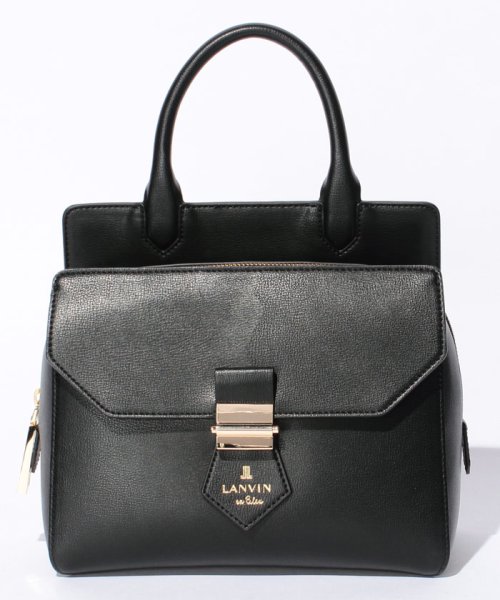 Dune London 黒レザー調 リュック（セール】LANVIN en Bleu ロアン 