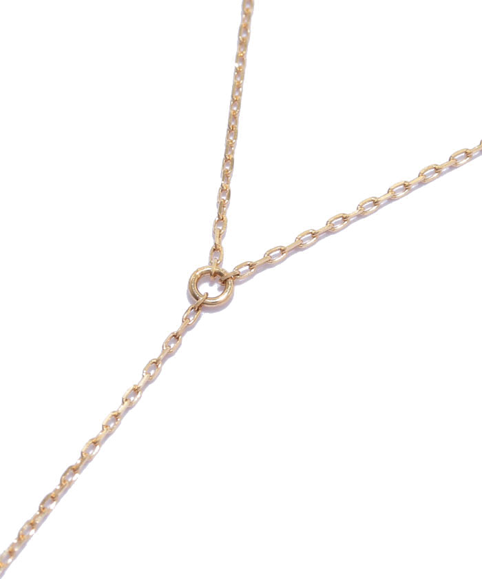 **美品**JUPITER ジュピター 【K10】Y字バーロングネックレス JEWEL ADDICT｜JUPITER/(W)【K10】Y字バーロングネックレス