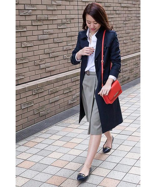 ベーシックトレンチコート 10225478n ナチュラルビューティーベーシック Natural Beauty Basic D Fashion