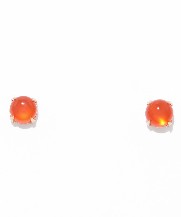 新版 テイクアップ TAKE－UP ［セカンドピアス］ K18カーネリアン アクセサリー