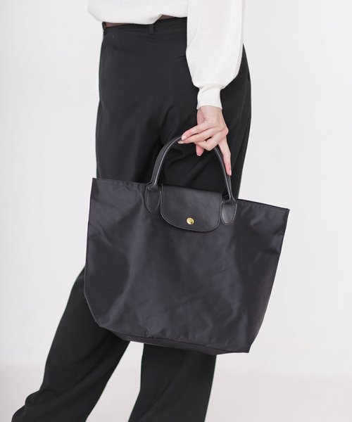 セール 折り畳みナイロントート ナノ ユニバース Nano Universe D Fashion