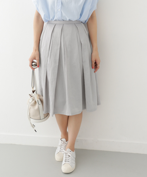 （ブランドロゴ）の人気ランキング クーポン】【セール 40%OFF】タックミドルスカート(500263845 服＆ファッション小物