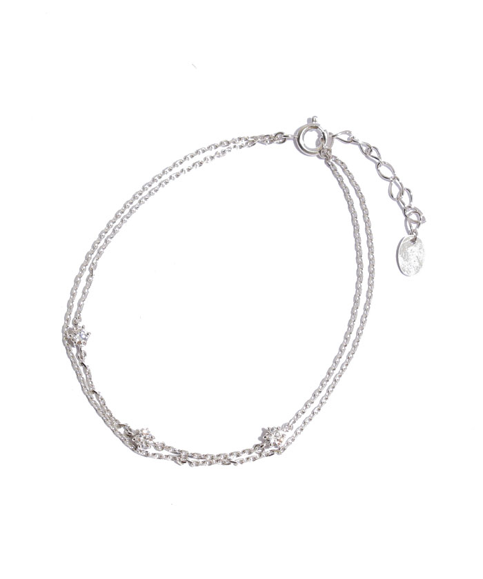 ヨンドシー 4℃ 4℃エターナルシルバーブレスレット(001505058