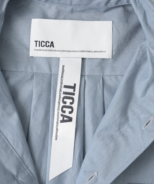 TICCA×UR 別注半袖スクエアビッグシャツプルオーバーを使った