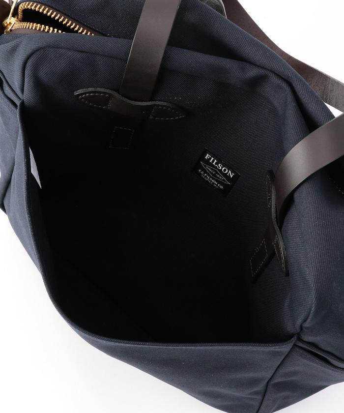 FILSON(フィルソン): ラギッドツイル ジップ トート バッグ