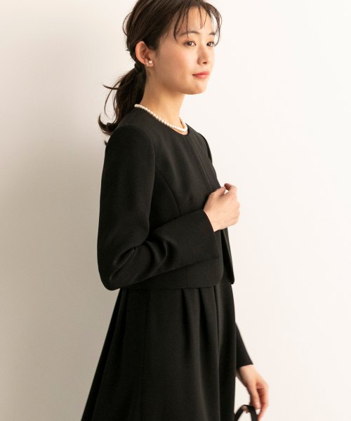 東京ソワール 売れ筋no 1 リボンベルト付きノーカラーブラックフォーマルス フォルムフォルマ Form Forma D Fashion