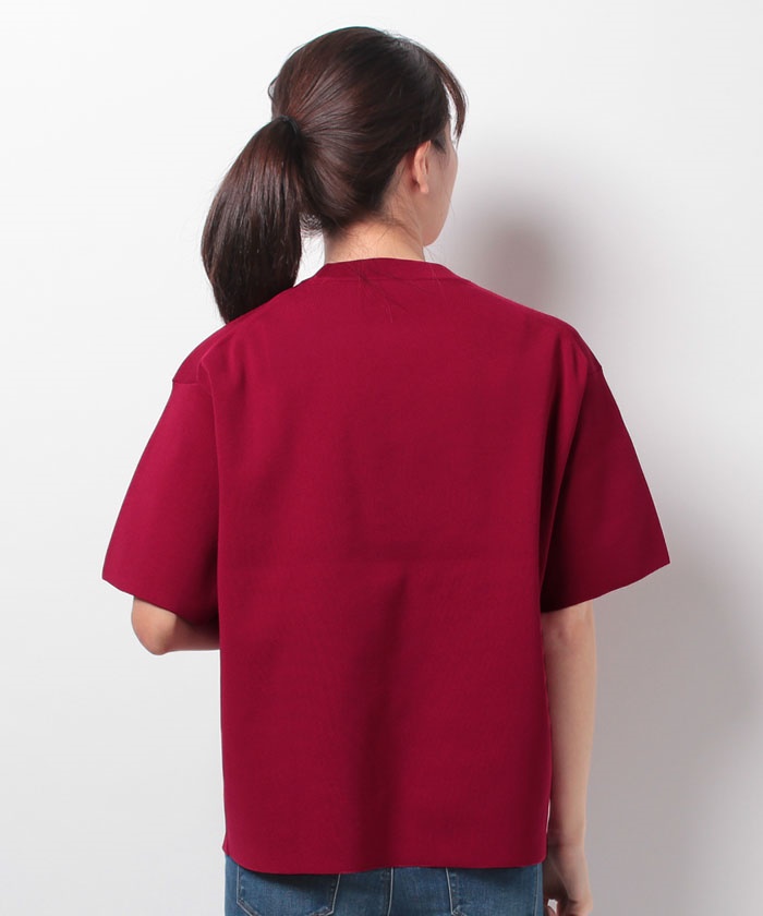 セール 60%OFF】総針半袖クルーネックプルオーバー(500439509