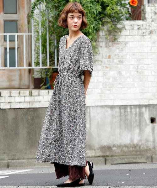 セール 61 Off 花柄前後2wayロングワンピース レイカズン Ray Cassin D Fashion
