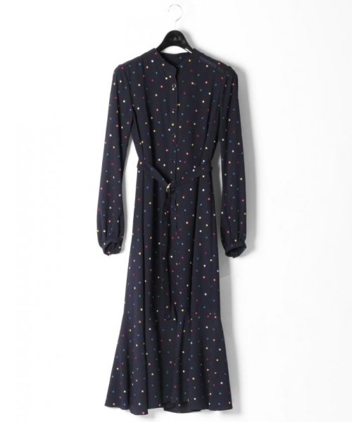 スタードット刺繍ワンピース グレースコンチネンタル Grace Continental D Fashion スタードット刺繍ワンピース グレースコンチネンタル Grace Continental D Fashion