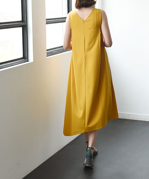 イレギュラーヘムaラインスレンダーワンピ マージュール Marjour D Fashion