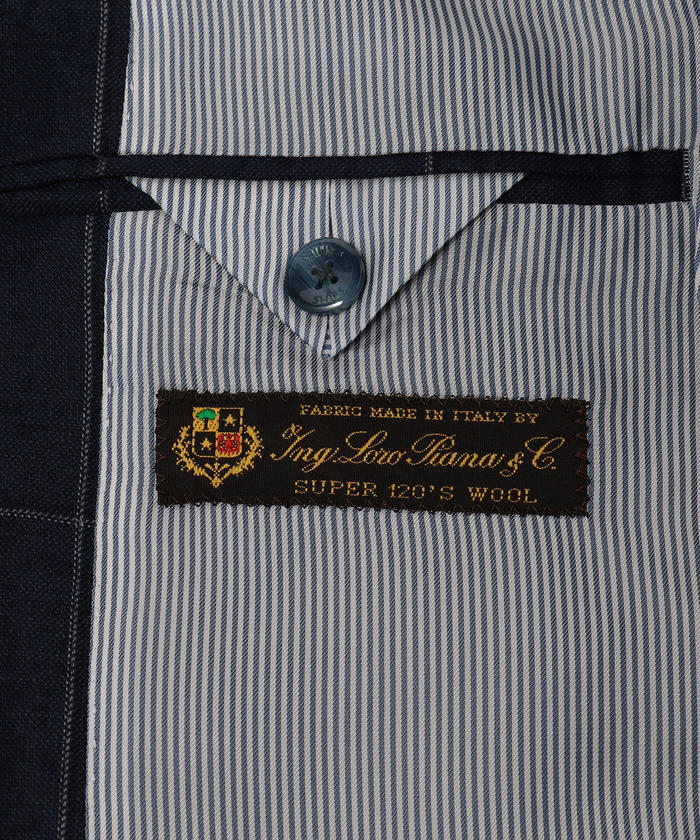 セール 70%OFF】SD: Loro Piana社製生地 ハンド ウィンドウペン