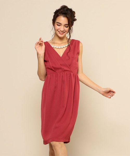 セール 33 Off ビッグパールネックレス付カシュクールワンピース ロイヤルパーティー Royal Party D Fashion セール 33 Off ビッグパールネックレス付カシュクールワンピース ロイヤルパーティー Royal Party D Fashion