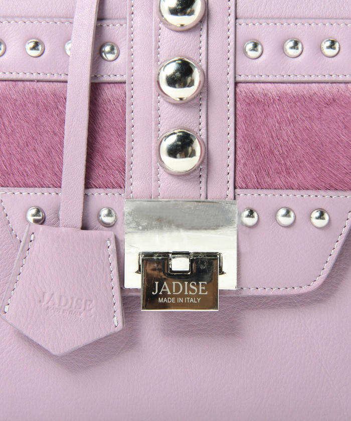 完売品　Viaggio Blu JADISE スタッズ　ワンハンドル　バッグ　鞄 ビアッジョブルー Viaggio Blu ～JADISE～ スタッズワンハンドル