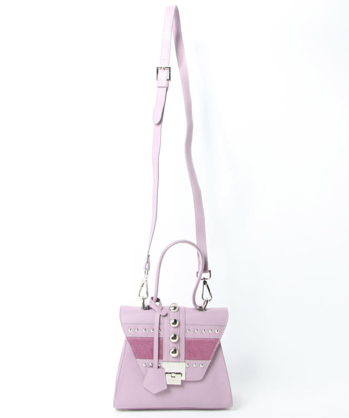 完売品　Viaggio Blu JADISE スタッズ　ワンハンドル　バッグ　鞄 ビアッジョブルー Viaggio Blu ～JADISE～ スタッズワンハンドル