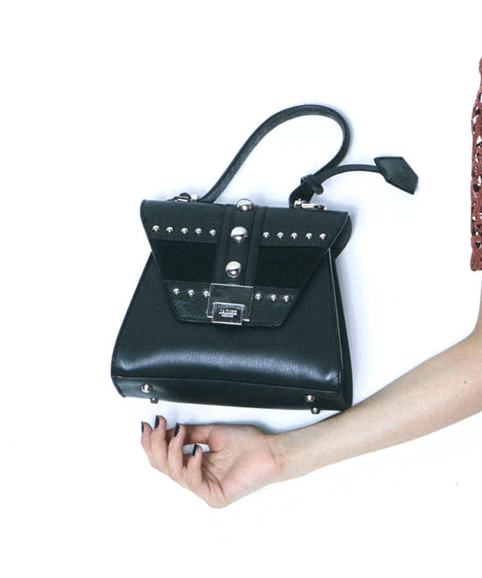 完売品　Viaggio Blu JADISE スタッズ　ワンハンドル　バッグ　鞄 ビアッジョブルー Viaggio Blu ～JADISE～ スタッズワンハンドル