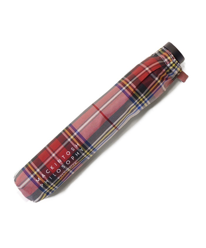 マッキントッシュフィロソフィーバーブレア軽量折りたたみ傘55cmチェック柄 マッキントッシュ フィロソフィー MACKINTOSH PHILOSOPHY 【軽量