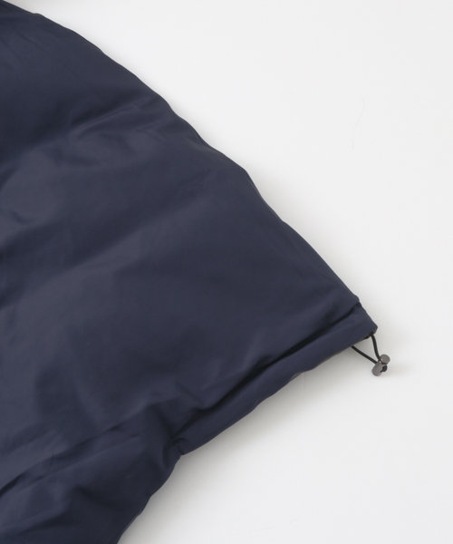 セール 50%OFF】Acuta ファー付リバーシブルポンチョダウン