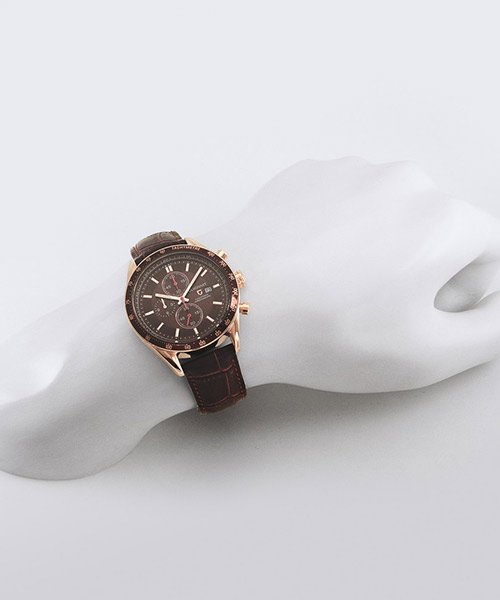 GUIONNET ギオネ FLIGHTIMER フライトタイマー CHRONOGRAPH クロノグラフ 腕時計 FC42YSVBR メンズ