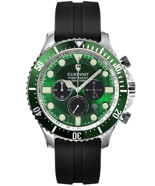 GUIONNET HYDRO MASTER クロノグラフ Guionnet HYDROMASTER Chronograph Watch, Water Resistant to