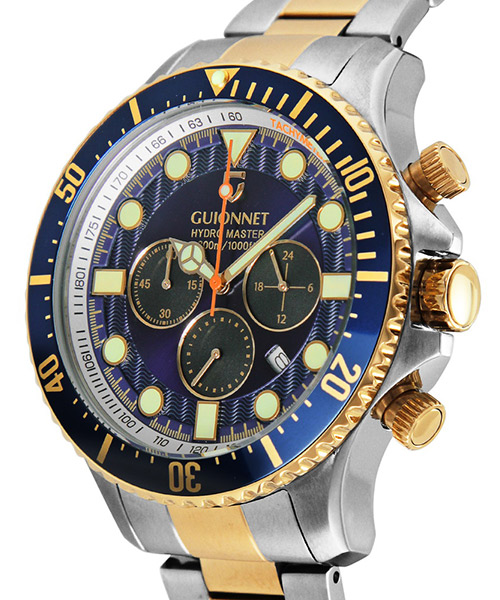 GUIONNET HYDRO MASTER クロノグラフ GUIONNET | GUIONNET HYDROMASTER ギオネ ハイドロマスター プロ