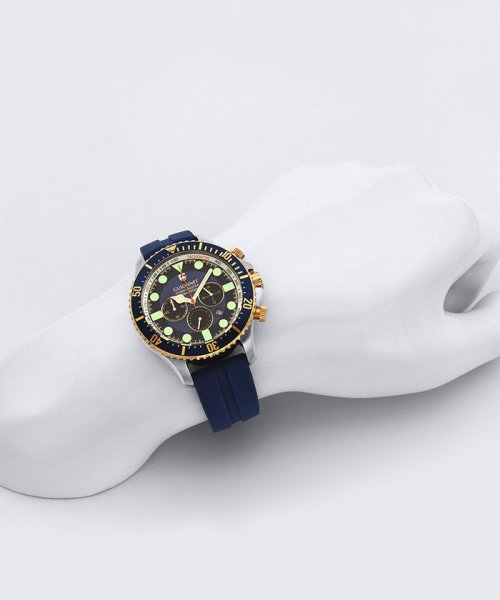 GUIONNET ギオネ HYDROMASTER ハイドロマスター CHRONOGRAPH クロノグラフ 300M防水 HM44 腕時計 メンズ