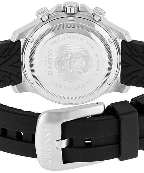 GUIONNET ギオネ HYDROMASTER ハイドロマスター CHRONOGRAPH クロノグラフ 300M防水 HM44 腕時計 メンズ
