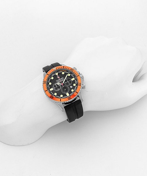 GUIONNET ギオネ HYDROMASTER ハイドロマスター CHRONOGRAPH クロノグラフ 300M防水 HM44 腕時計 メンズ