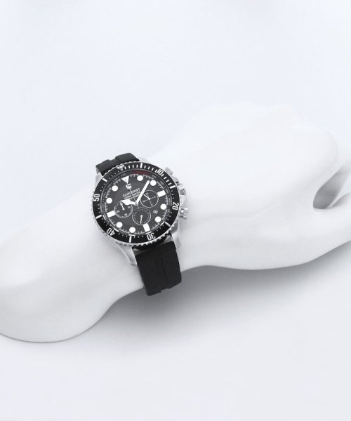 GUIONNET ギオネ HYDROMASTER ハイドロマスター CHRONOGRAPH クロノグラフ 300M防水 HM44 腕時計 メンズ