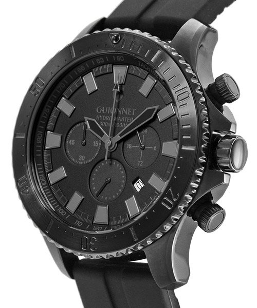 GUIONNET ギオネ HYDROMASTER ハイドロマスター CHRONOGRAPH クロノグラフ 300M防水 HM44 腕時計 メンズ