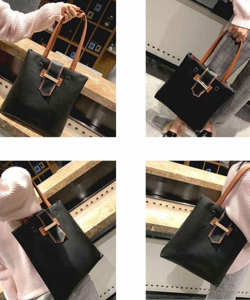 トートバッグ レディース 縦型 ワンショルダーバッグ 縦長 通勤 カバン ミニミニストア Miniministore D Fashion