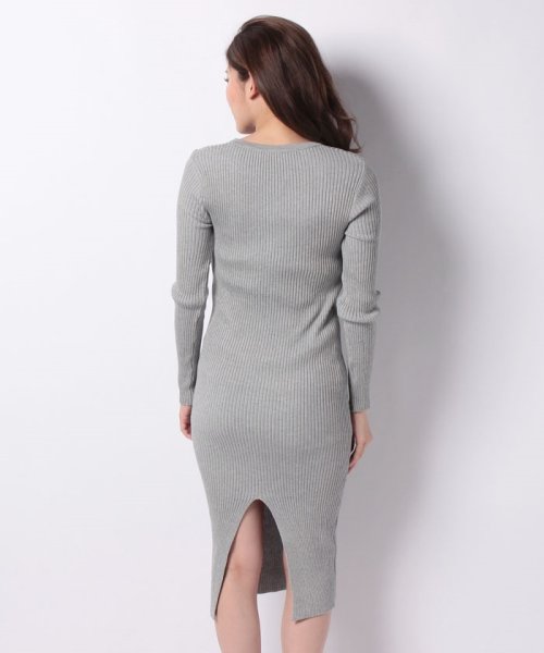 クーポン バックスリットニットワンピース スタイルブロック レディース Styleblock D Fashion