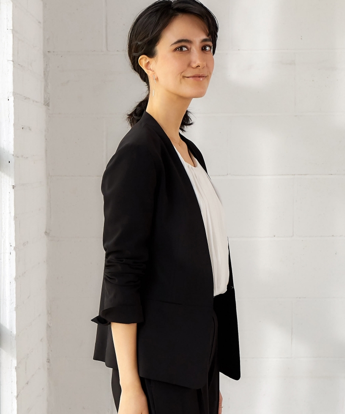 フラワープリント [手洗い可能/パウダリー]◇D セットアップ