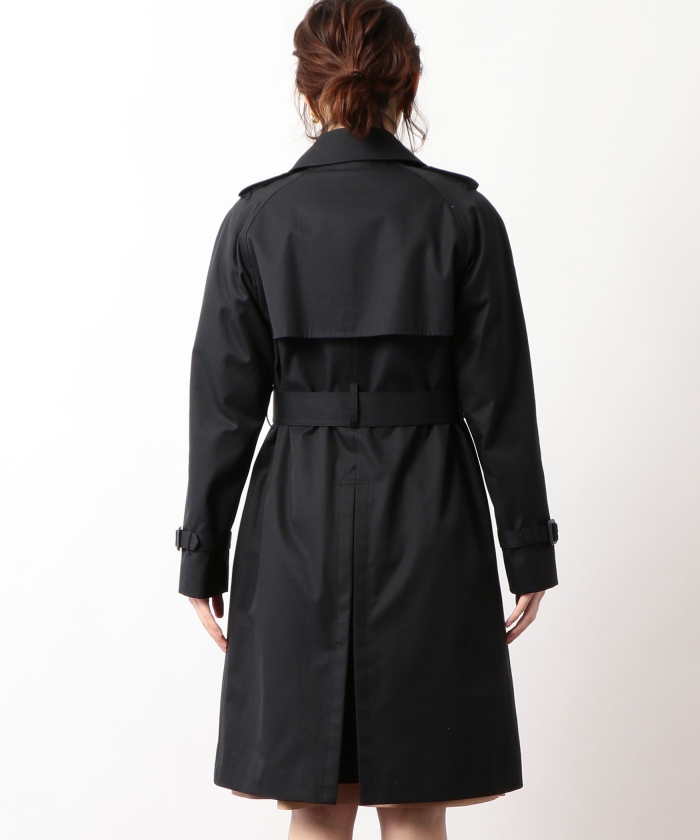 ◇D BASIC 撥水 ロング トレンチコート(500698486) | グリーン ◇D BASIC 撥水 ロング トレンチコート(500698486) | グリーン