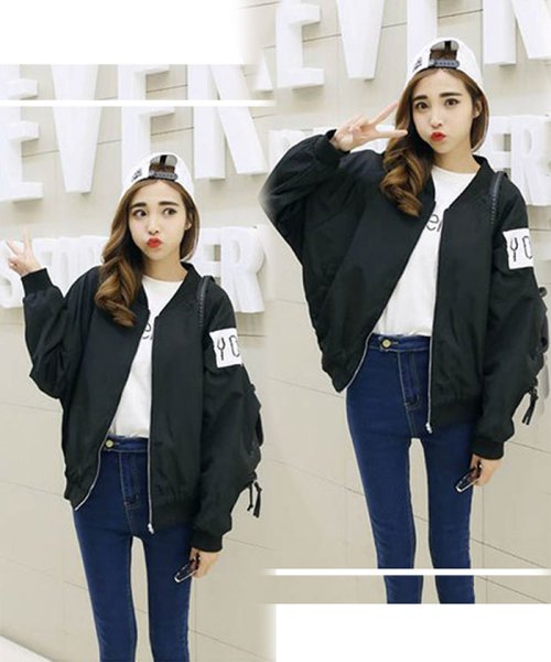 ミリタリージャケット ジップアップジャケット レディース ブルゾン ジャンパー ミニミニストア Miniministore D Fashion