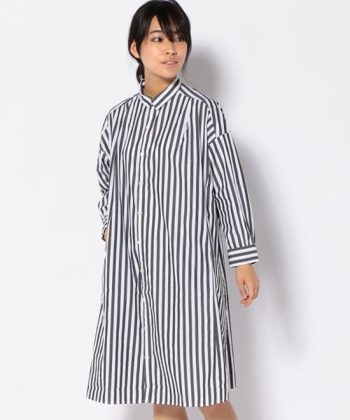 Ships Days Standard ドロップショルダーシャツワンピース ストライプ シップス デイズ Ships Days D Fashion Ships Days Standard ドロップショルダーシャツワンピース ストライプ シップス デイズ Ships Days D Fashion