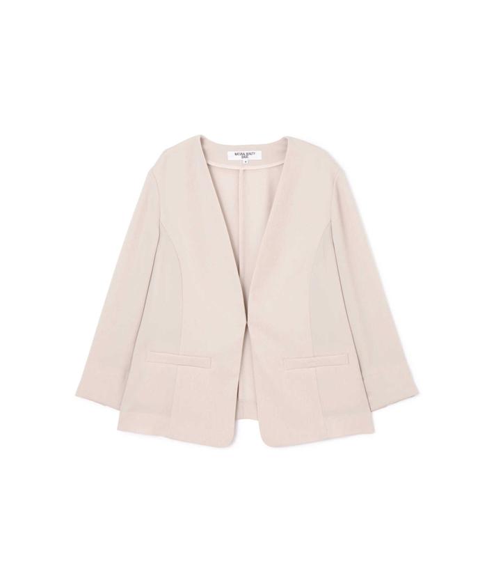 美品ナチュラルビューティーセットアップ♡ベージュスーツSM洗えるウォッシャブル 美品ナチュラルビューティーセットアップ♡ベージュスーツSM