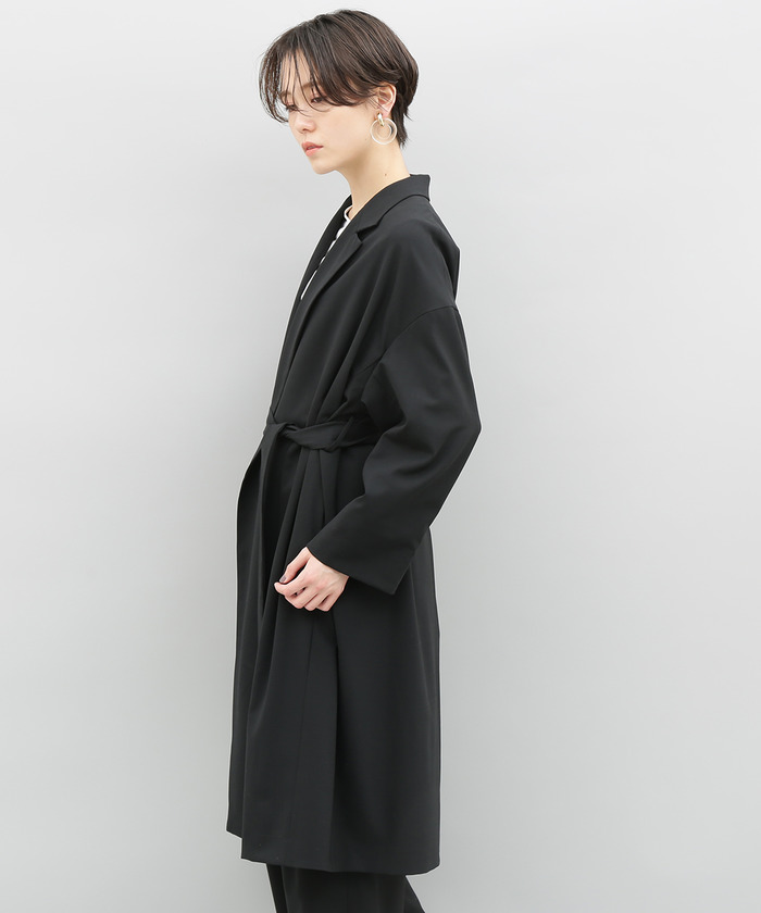 新品】ロペ ROPE カシミヤ混 ウール ロングコート グレー タグ付
