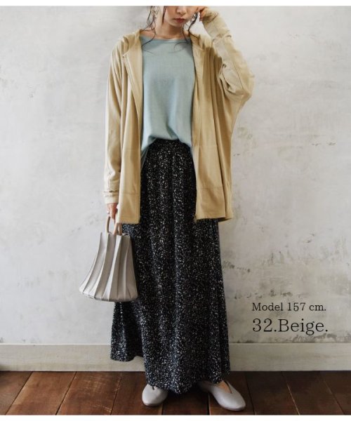 セール And It 光触媒uvカットドルマンパーカー M L パーカー トップス レディース Uvカット ブラック グレー ネイビー 抗菌 花粉対策 ウイルス アンドイット And It D Fashion