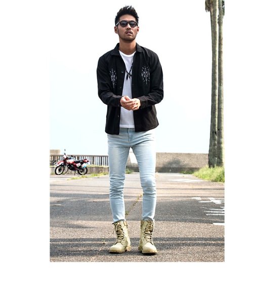 Boredom ボアダム サイドジップコンバットブーツ ボアダム Boredom D Fashion Boredom ボアダム サイドジップコンバットブーツ ボアダム Boredom D Fashion